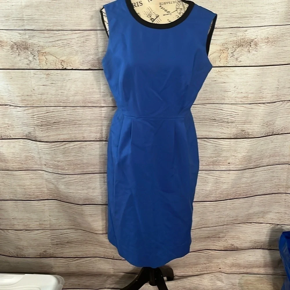 Kate Spade Sleeveless Dress Royal Blue Size 8